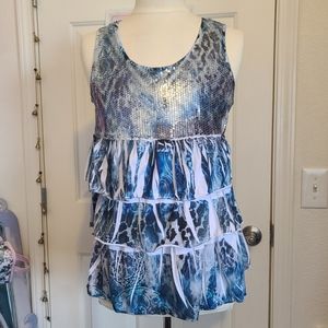 Notations Glittery Top